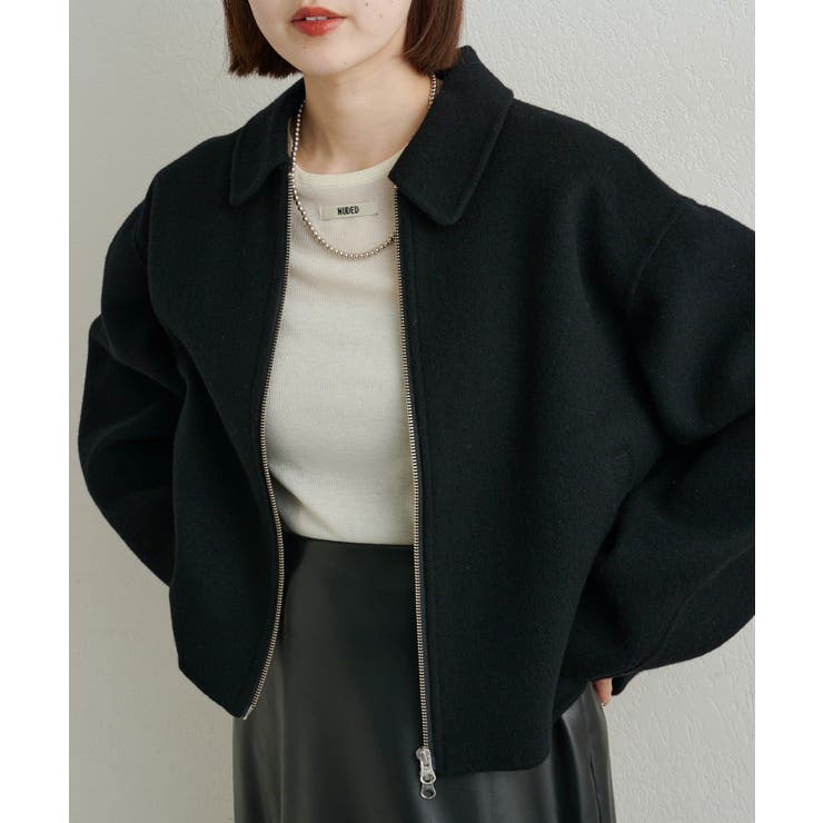 【Omekashi】ファインメリノウールビーバーリバージャケット | PAL GROUP OUTLET | 詳細画像43 