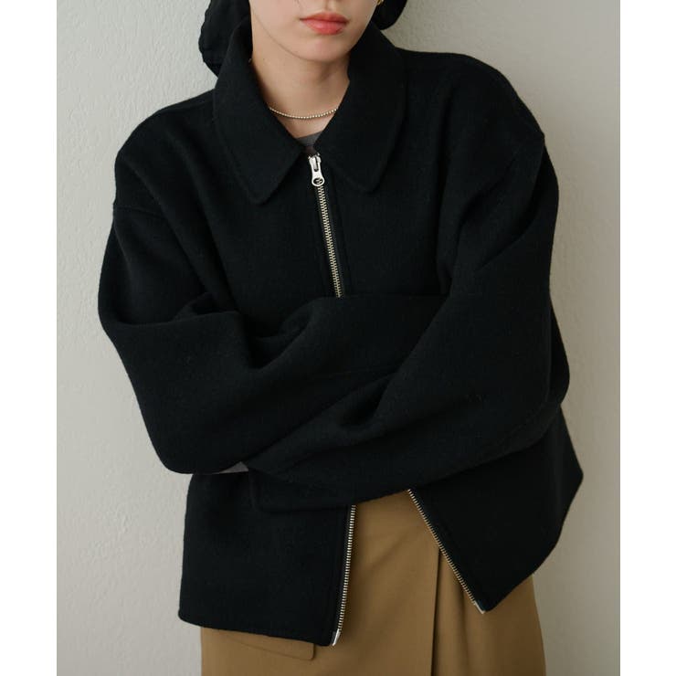 【Omekashi】ファインメリノウールビーバーリバージャケット | PAL GROUP OUTLET | 詳細画像35 