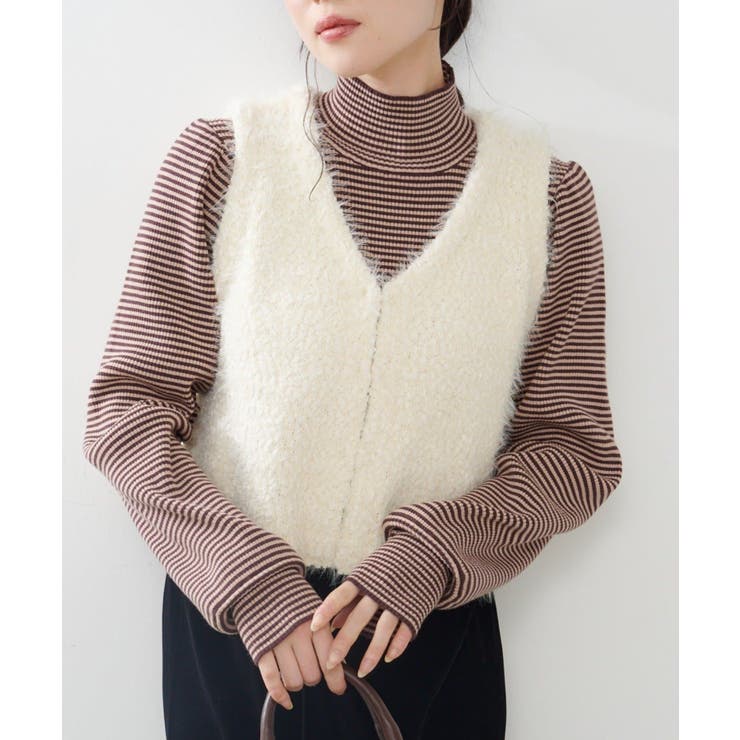 IVO | 【Kastane】シャギーネップベスト | PAL GROUP OUTLET