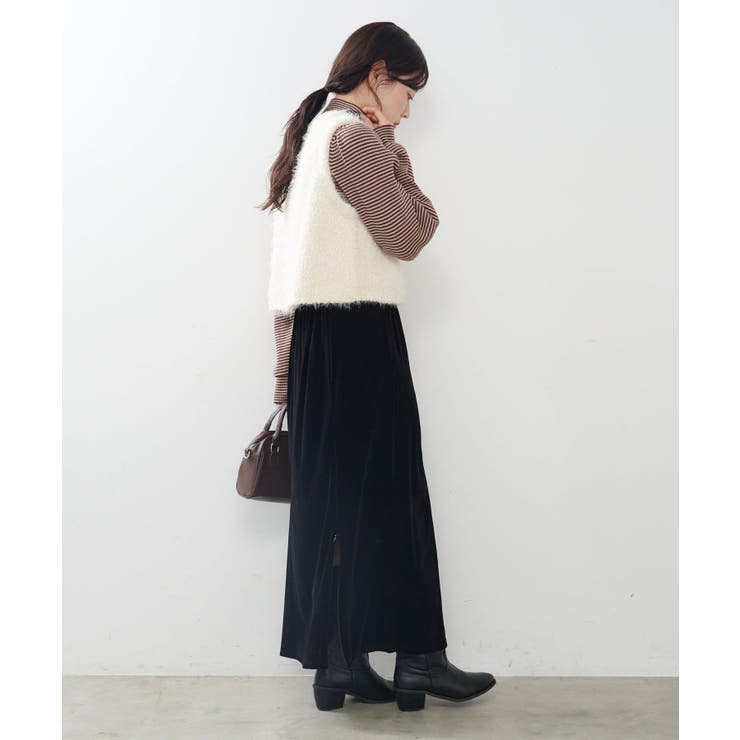 【Kastane】シャギーネップベスト | PAL GROUP OUTLET | 詳細画像7 