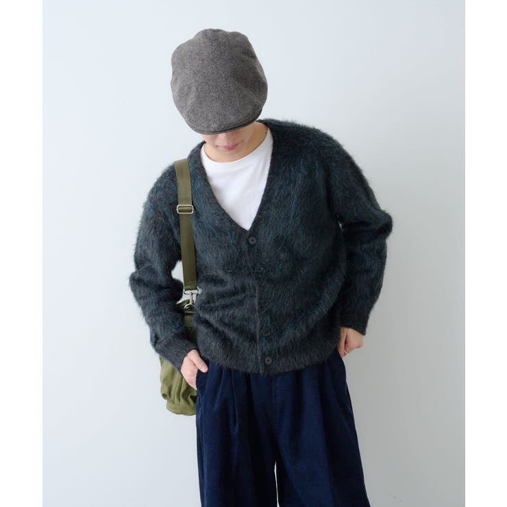 【Kastane】SHAGGY KNIT CARDIGAN | PAL GROUP OUTLET | 詳細画像1 