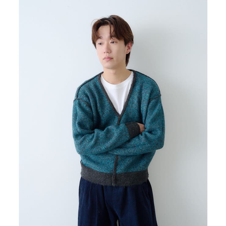 【Kastane】SHAGGY KNIT CARDIGAN | PAL GROUP OUTLET | 詳細画像8 