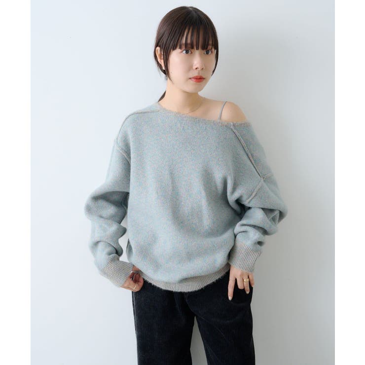 【Kastane】SHAGGY KNIT CARDIGAN | PAL GROUP OUTLET | 詳細画像22 