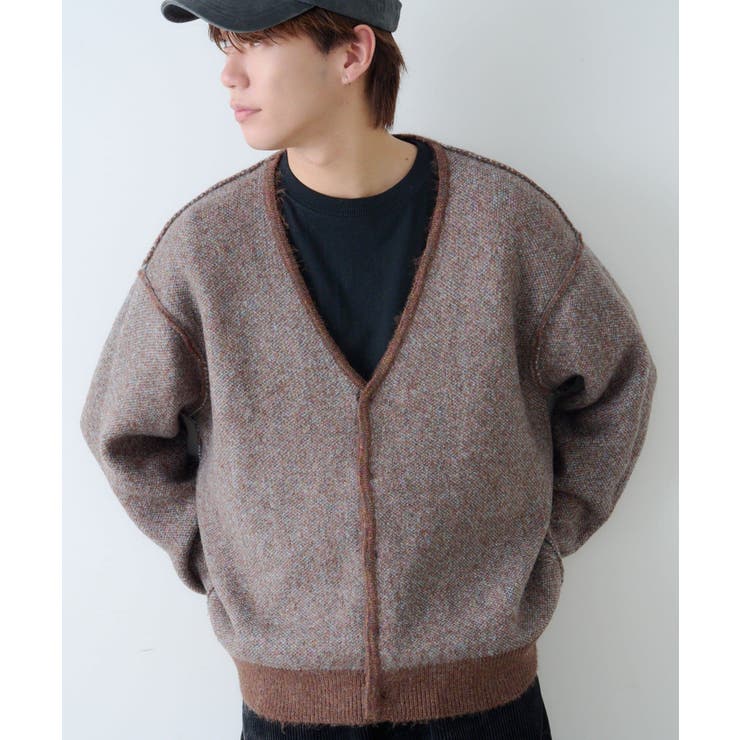 【Kastane】SHAGGY KNIT CARDIGAN | PAL GROUP OUTLET | 詳細画像42 