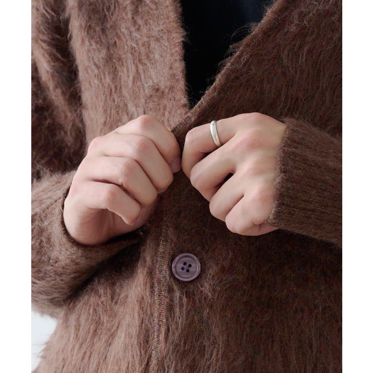 【Kastane】SHAGGY KNIT CARDIGAN | PAL GROUP OUTLET | 詳細画像37 