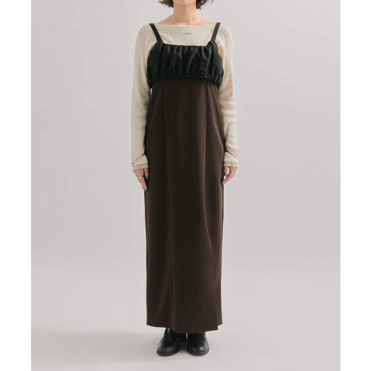 【mystic】ギャザービスチェSETワンピース | PAL GROUP OUTLET | 詳細画像17 