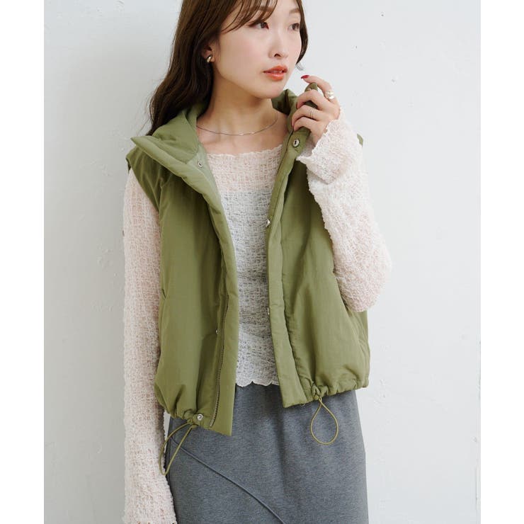 【Kastane】B ナイロン中綿ベスト | PAL GROUP OUTLET | 詳細画像29 