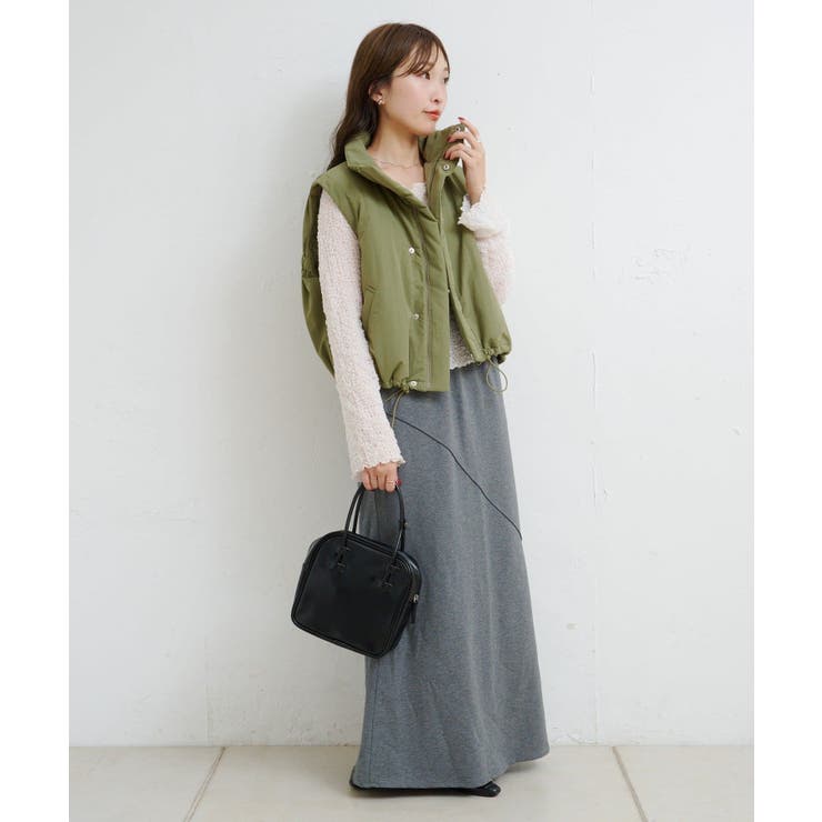 【Kastane】B ナイロン中綿ベスト | PAL GROUP OUTLET | 詳細画像33 