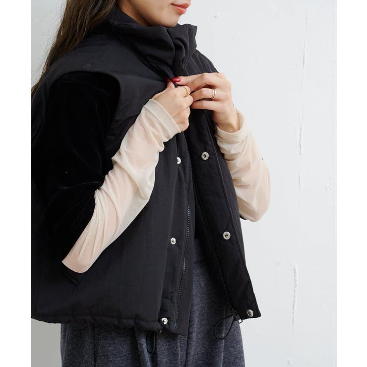 【Kastane】B ナイロン中綿ベスト | PAL GROUP OUTLET | 詳細画像6 