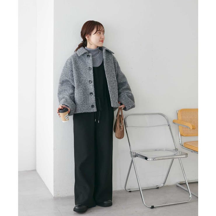 【Discoat】総針ニットサロペット | PAL GROUP OUTLET | 詳細画像22 