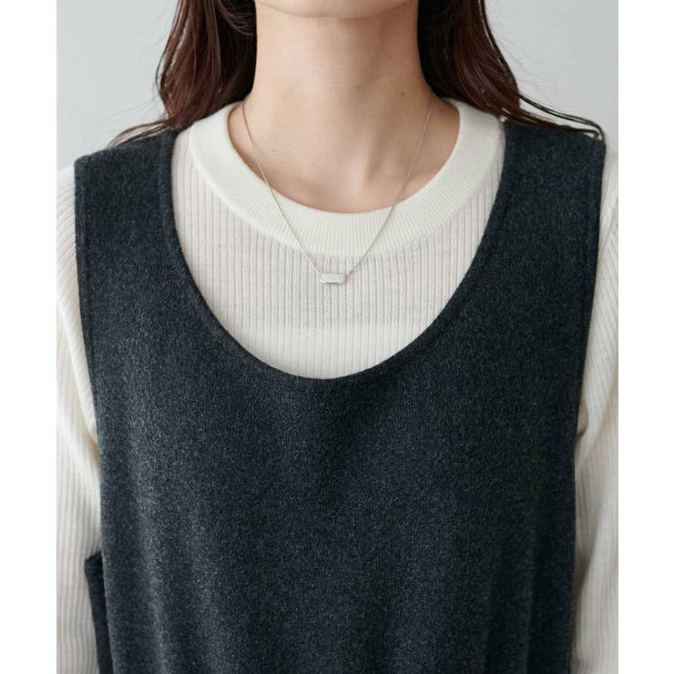 【Discoat】総針ニットサロペット | PAL GROUP OUTLET | 詳細画像24 