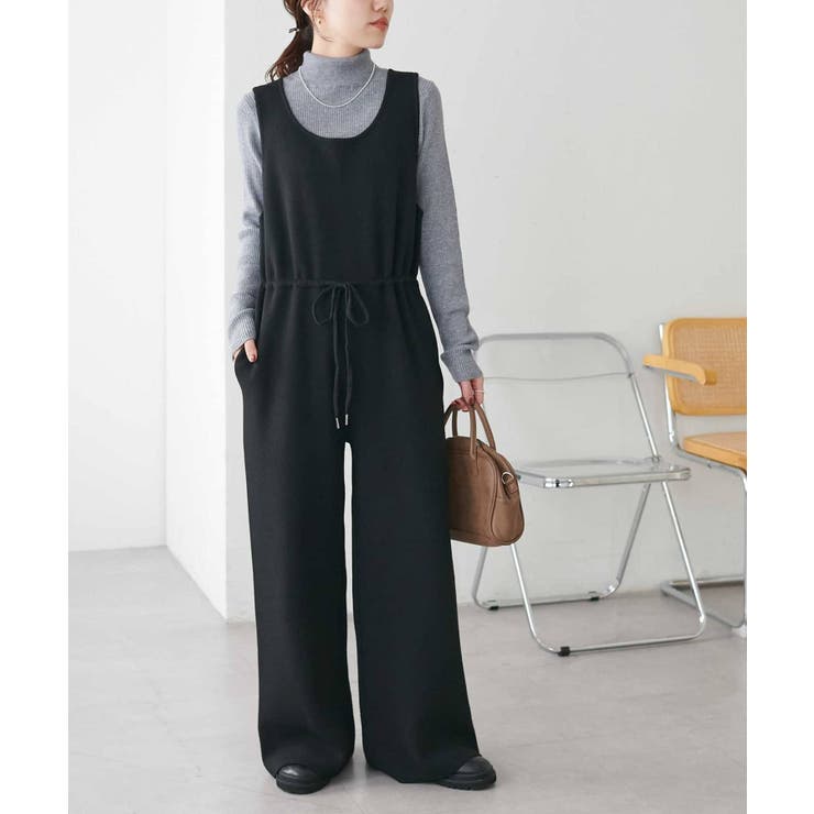 【Discoat】総針ニットサロペット | PAL GROUP OUTLET | 詳細画像12 