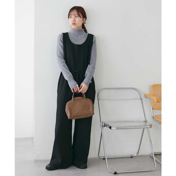 【Discoat】総針ニットサロペット | PAL GROUP OUTLET | 詳細画像14 