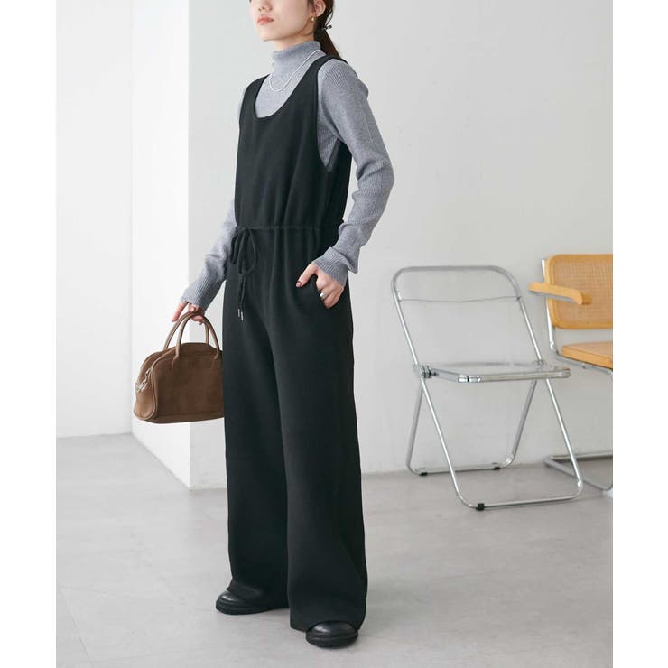 【Discoat】総針ニットサロペット | PAL GROUP OUTLET | 詳細画像15 