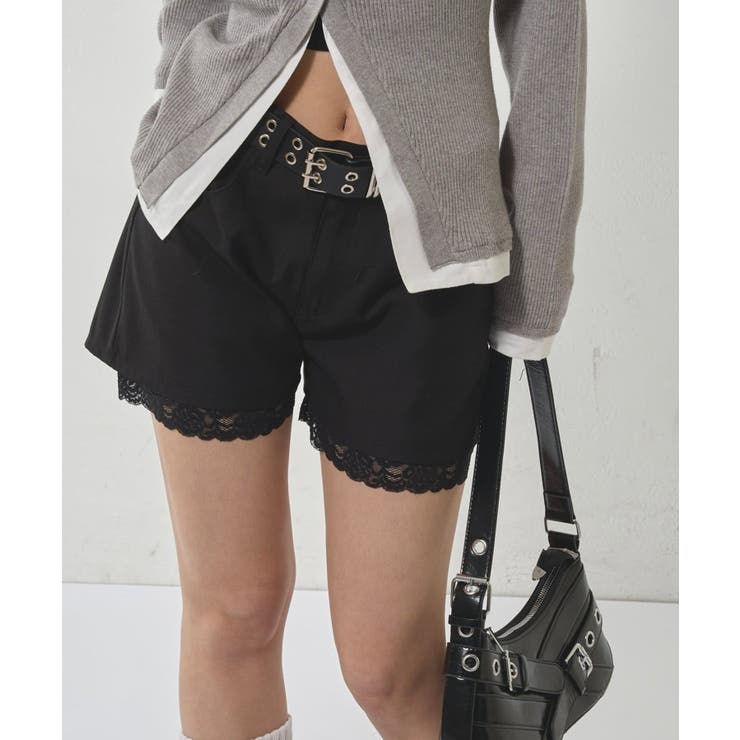 【WHO'S WHO gallery】レースレイヤードTRショーツ | PAL GROUP OUTLET | 詳細画像1 