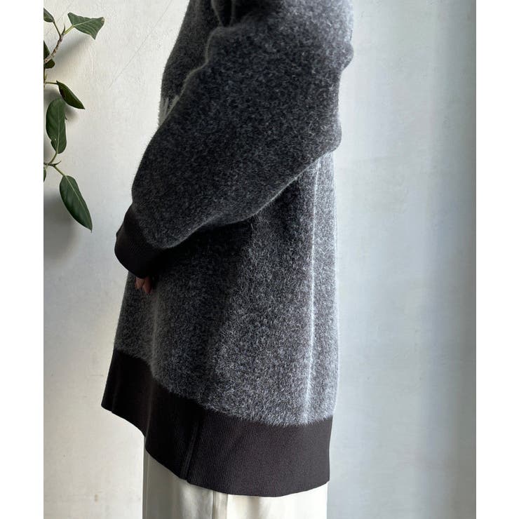 【DouDou】W ロゴシャギーニット | PAL GROUP OUTLET | 詳細画像35 