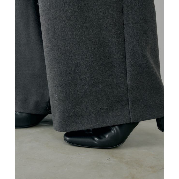 【Chico】スカーフベルト付ダブルタックウールスラックス | PAL GROUP OUTLET | 詳細画像8 