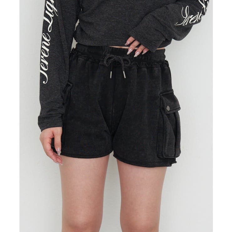 BLK | 【RAY CASSIN】ピグメントカーゴショートPT | PAL GROUP OUTLET