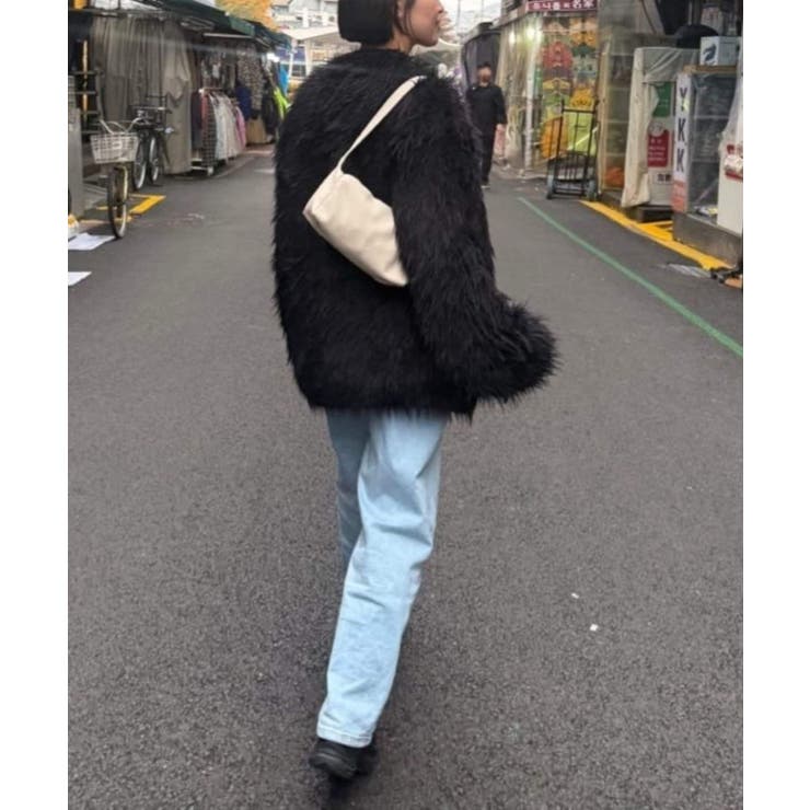 シャギーファーカーディガン | PAL GROUP OUTLET | 詳細画像2 