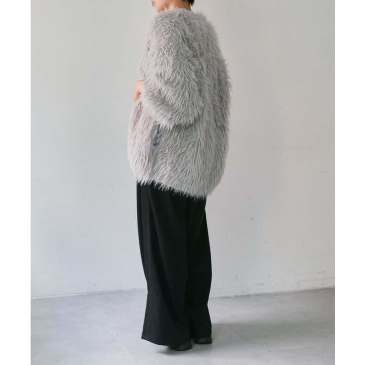 シャギーファーカーディガン | PAL GROUP OUTLET | 詳細画像36 