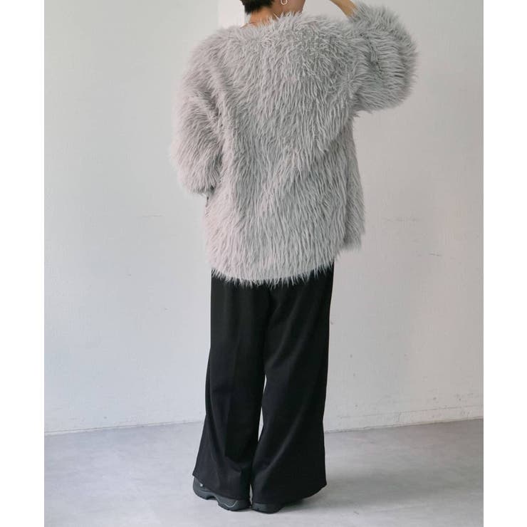 シャギーファーカーディガン | PAL GROUP OUTLET | 詳細画像38 