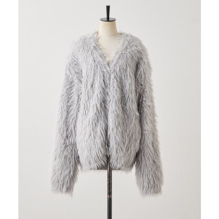 シャギーファーカーディガン | PAL GROUP OUTLET | 詳細画像39 