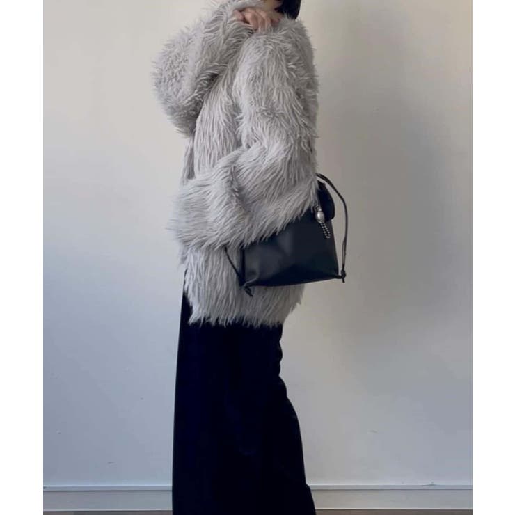 シャギーファーカーディガン | PAL GROUP OUTLET | 詳細画像22 