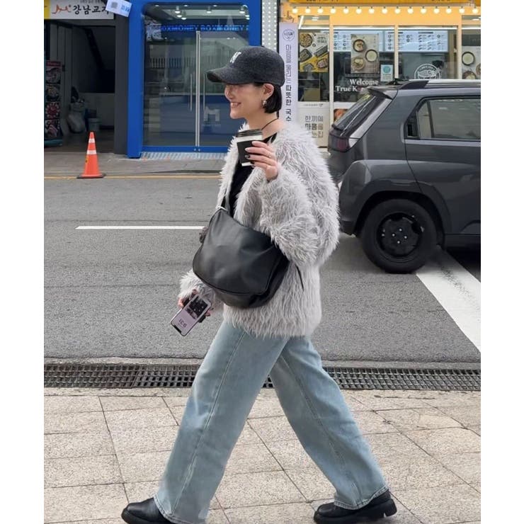 シャギーファーカーディガン | PAL GROUP OUTLET | 詳細画像25 