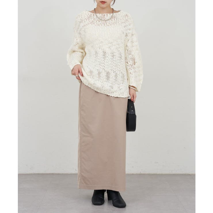 【SHENERY】コクーンマキシスカート | PAL GROUP OUTLET | 詳細画像1 