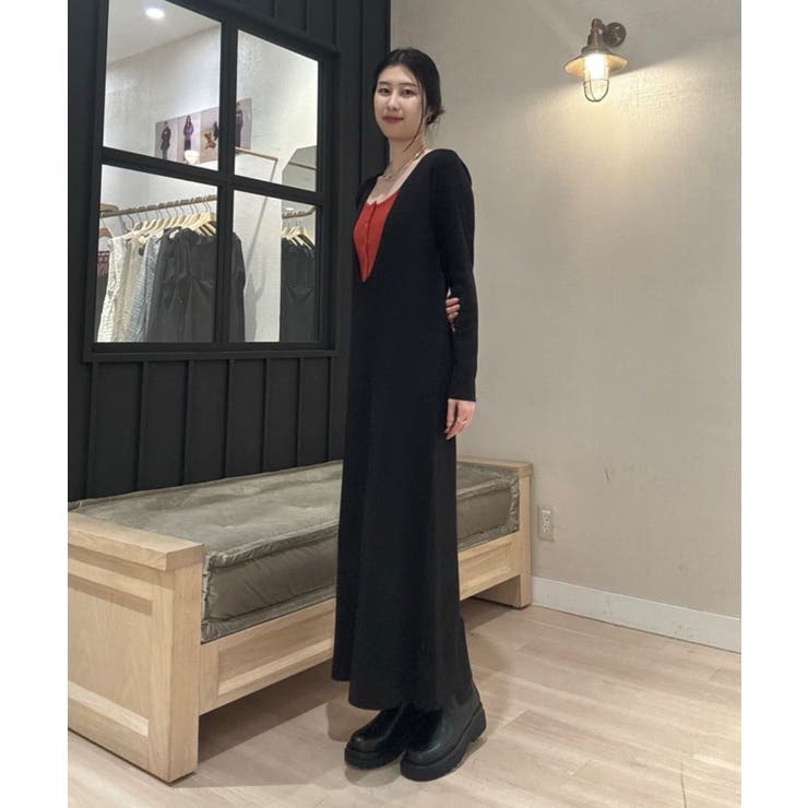 【Omekashi】ニットワンピビスチェセット | PAL GROUP OUTLET | 詳細画像39 