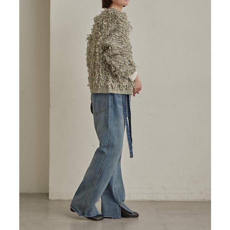 【Omekashi】フリンジニットカーデ | PAL GROUP OUTLET | 詳細画像11 