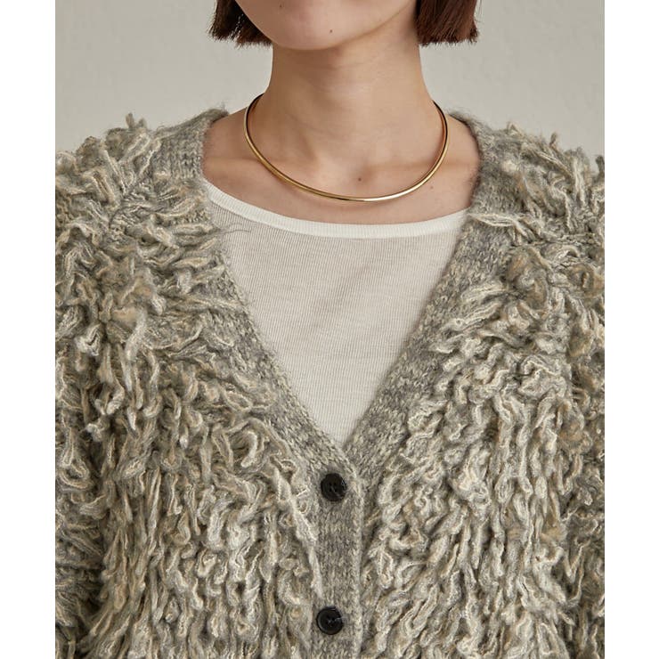 【Omekashi】フリンジニットカーデ | PAL GROUP OUTLET | 詳細画像15 