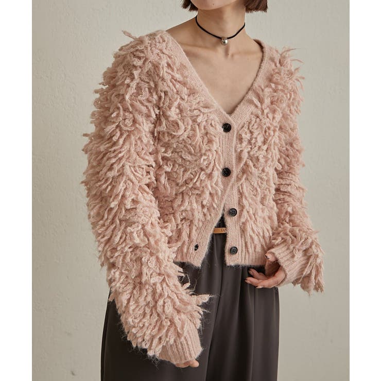 【Omekashi】フリンジニットカーデ | PAL GROUP OUTLET | 詳細画像20 