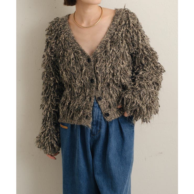 【Omekashi】フリンジニットカーデ | PAL GROUP OUTLET | 詳細画像36 