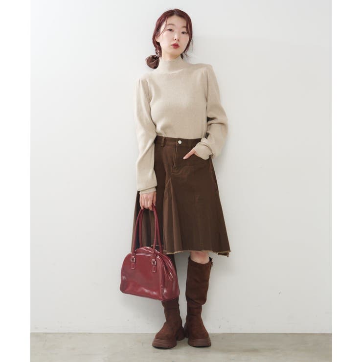 【Kastane】ダメージアシメミドルスカート | PAL GROUP OUTLET | 詳細画像21 