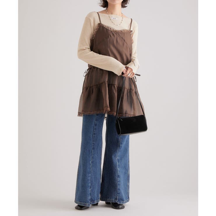 【mystic】シアーレースキャミチュニック | PAL GROUP OUTLET | 詳細画像19 