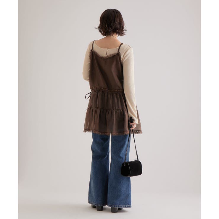 【mystic】シアーレースキャミチュニック | PAL GROUP OUTLET | 詳細画像22 