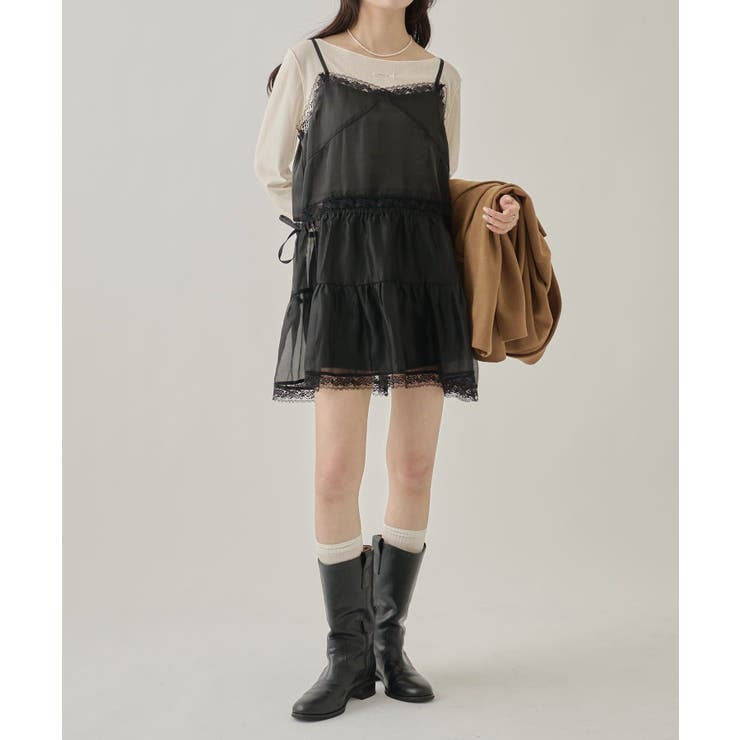 【mystic】シアーレースキャミチュニック | PAL GROUP OUTLET | 詳細画像39 