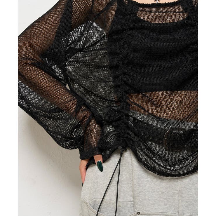 【WHO'S WHO gallery】コードデザインニットソートップス | PAL GROUP OUTLET | 詳細画像29 