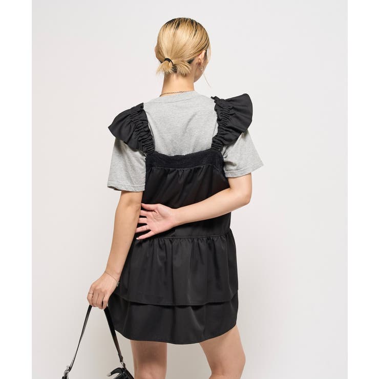 【WHO'S WHO gallery】ティアードミニワンピ | PAL GROUP OUTLET | 詳細画像9 