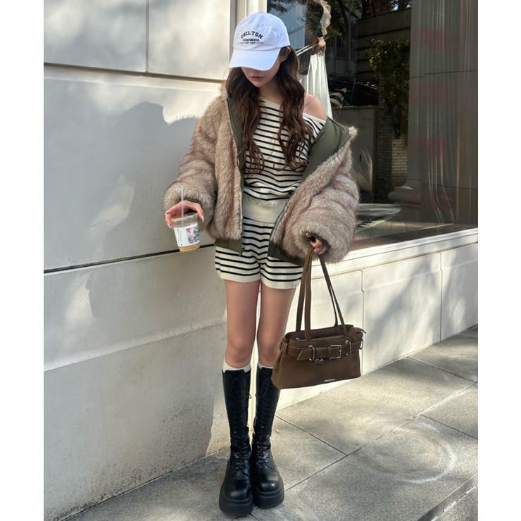 【RAY CASSIN】ニットショートPT | PAL GROUP OUTLET | 詳細画像5 