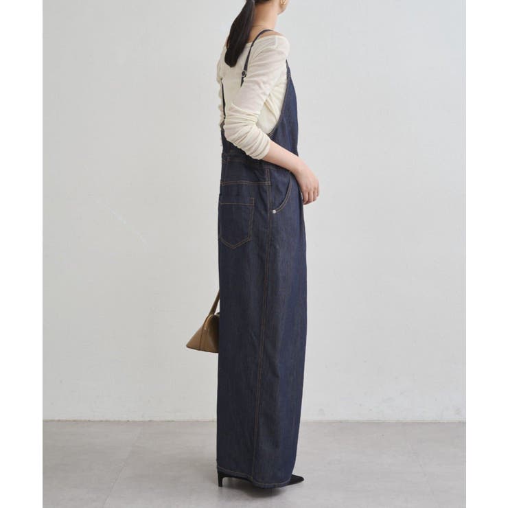 【LOUNGEDRESS】デニム　サロペットスカート Loungedress】デニムキャミサロペット[品番：PALW0007637]｜PAL GROUP