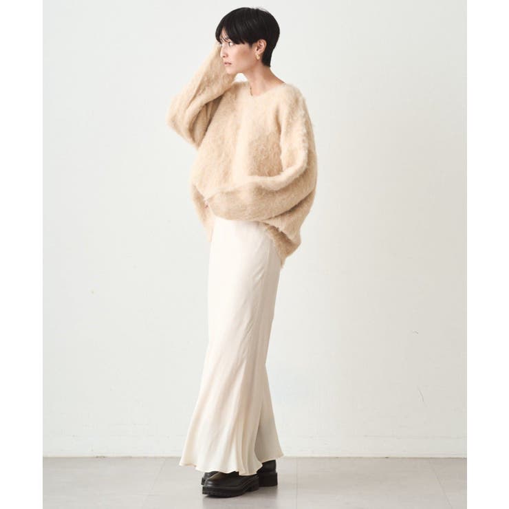 【earthy_】Vネックオーバーニット | PAL GROUP OUTLET | 詳細画像6 