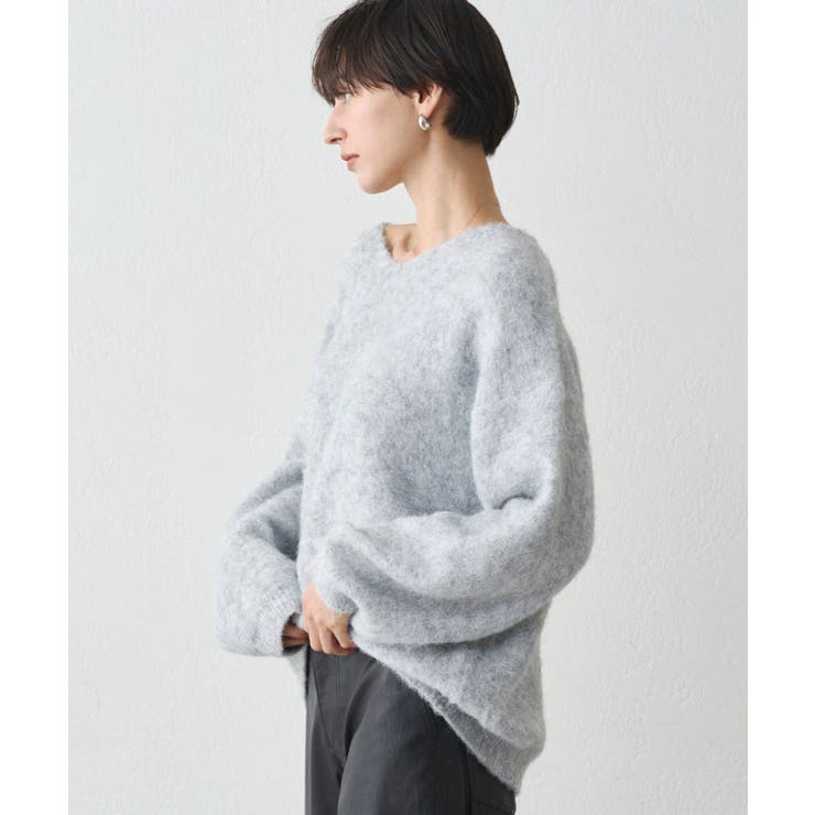 【earthy_】Vネックオーバーニット | PAL GROUP OUTLET | 詳細画像22 