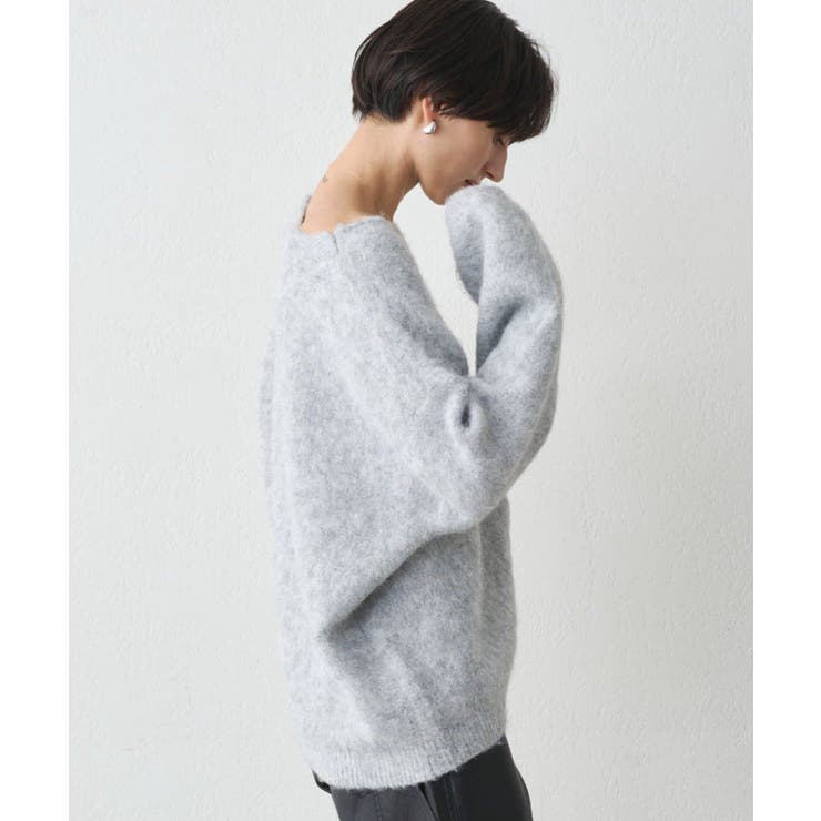 【earthy_】Vネックオーバーニット | PAL GROUP OUTLET | 詳細画像24 