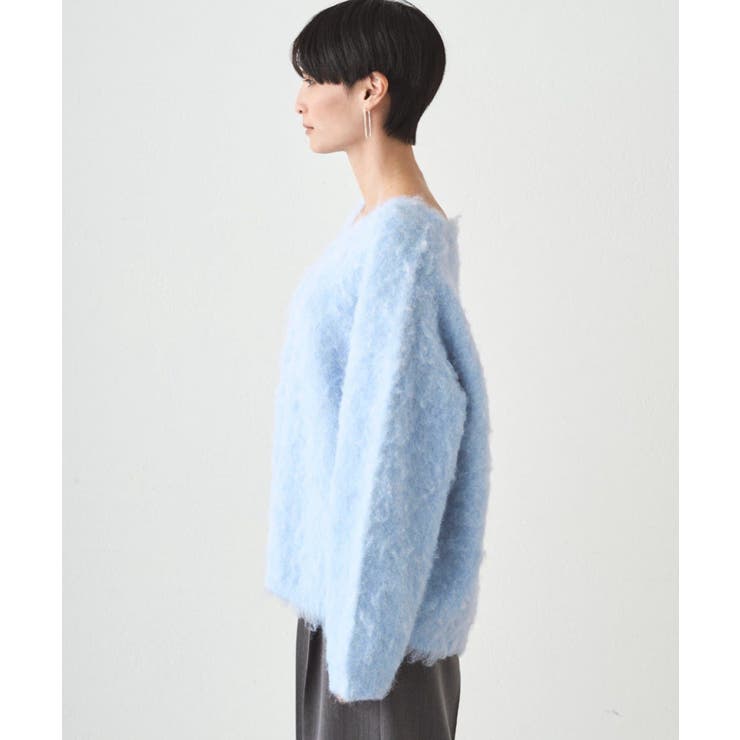 【earthy_】Vネックオーバーニット | PAL GROUP OUTLET | 詳細画像35 