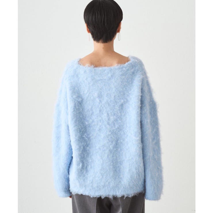 【earthy_】Vネックオーバーニット | PAL GROUP OUTLET | 詳細画像36 