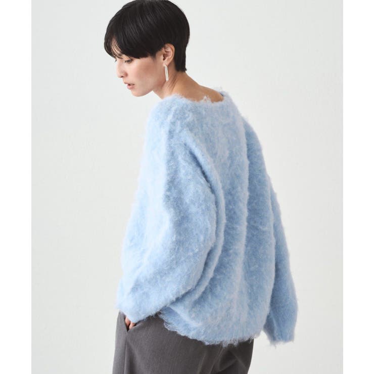 【earthy_】Vネックオーバーニット | PAL GROUP OUTLET | 詳細画像31 