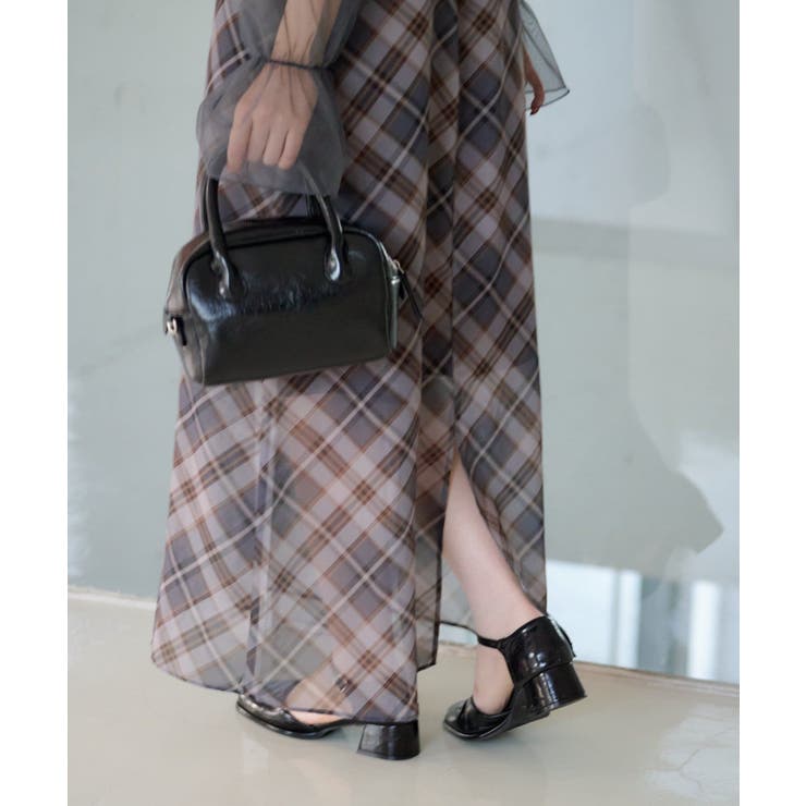 【Kastane】ペプラムチュール×レースアップワンピSET | PAL GROUP OUTLET | 詳細画像10 