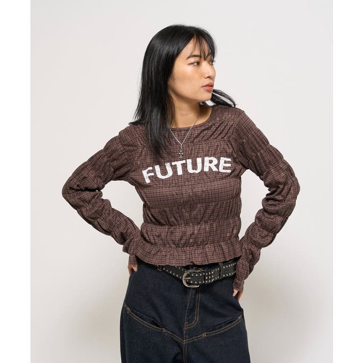 【WHO'S WHO gallery】シャーリングロゴトップス | PAL GROUP OUTLET | 詳細画像13 